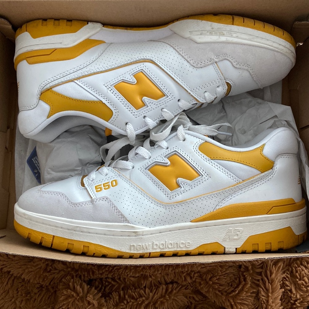 New balance 550 yellow